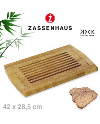 Tocator pentru paine, lemn de bambus, 42x28 cm - ZASSENHAUS